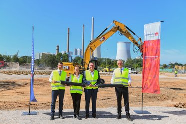 Baustart Gemeinschaftskraftwerk Hanau