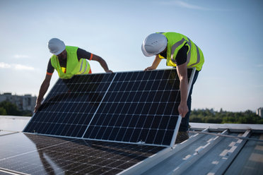 Solaranlage auf Hausdach