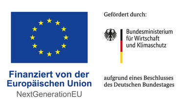 Finanziert von der Europäischen Union (Next Generation EU), gefördert durch: Bundesministerium für Wirtschaft und Klimaschutz