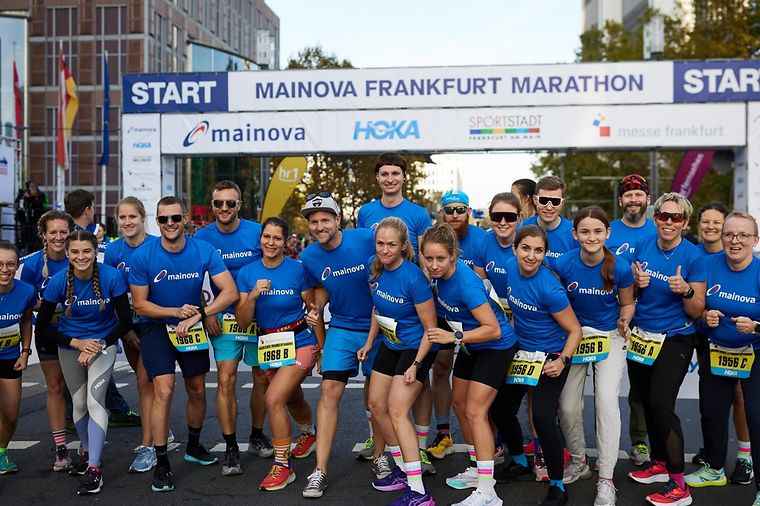 Laufteam Mainova Frankfurt Marathon 2022